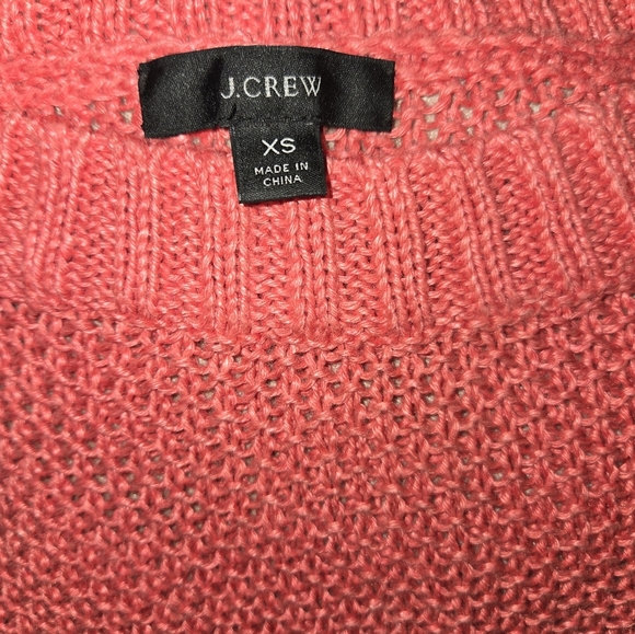 J. Crew Women's Coral Knit Sweater - Picture 3 of 4